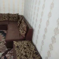 مبل ال قهوه ه ای رنگ ۶نفره|مبلمان خانگی و میز عسلی|شوشتر, |دیوار