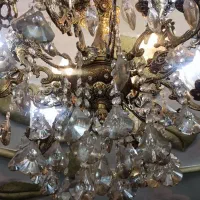 لوستر|لوستر و چراغ آویز|ری, شهید غیوری (ابن باویه)|دیوار