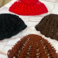 کلاه های بافتنی دخترونه ترند روز