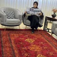 فرش سه ترنج لاکی در منزل مشتری ۱۲و۹و۶ متری|فرش|قم, باجک دو|دیوار