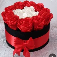 گل های روبانی|گل مصنوعی|زاهدان, |دیوار