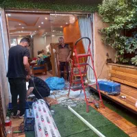 تعمیر ونصب درب برقی و شیشه سکوریت