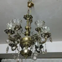 لوستر برنجی سالم