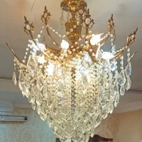 لوستر برنجی|لوستر و چراغ آویز|ورامین, ورامین|دیوار