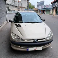 پژو206مدل83جلوعقب پلمپ سقف بیرنگ ماشین تهران