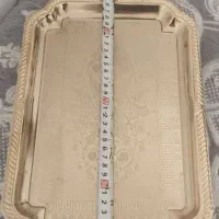 سینی ۴۵سال پیش آب طلا|کلکسیون اشیاء عتیقه|رشت, کوی حسینی|دیوار