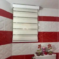 پرده زبرا دو مکانیسم در دورنگ ۴ عدد|پرده، رانر، رومیزی|پردیس, فاز ۱|دیوار