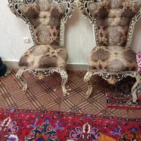 مبل سلطنتی آنتیک و تعدادی لوازم دیگه|کلکسیون اشیاء عتیقه|اهر, |دیوار