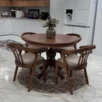 ناهار خوری چهار نفره چوب راش