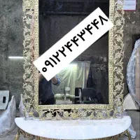 آینه کنسول.بوفه.جاکفشی.ویترین برنزی