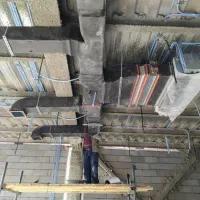 اجرای سیستم تهویه ساختمان مسکونی وتجاری