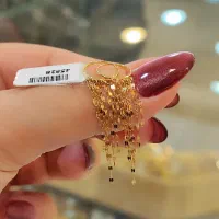 گوشواره طلا آبشاری