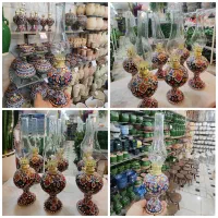 چراغ نفتی فانوس میناکاری کوزه قلک