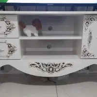 ویترین کمد زیر تلویزیون صندلی ناهار خوری