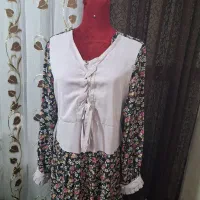 تونیک وژیله یلدایی وپیراهن شمالی سایز۴۴تا۴۸