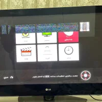 تلوزیون ال جی اصل با میز|تلویزیون و پروژکتور|تهران, مسعودیه|دیوار