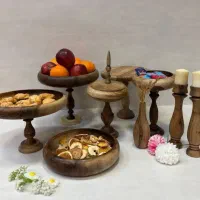 تولید انواع ظروف چوبی خدمات خراطی وکاسه تراشی