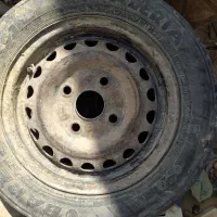 دینام با درب ماشین چهار حلقه لاستیک با رینگ|قطعات یدکی و لوازم جانبی|زابل, |دیوار