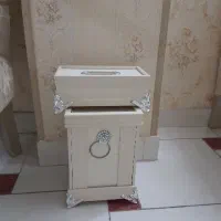 جا دستمالی و سطل درحدنو