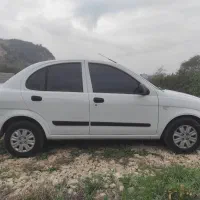 تیبا دوگانه فابریک بی رنگ مدل 93