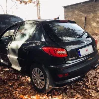 206 تیپ دو کارمندی کم مصرف|خودرو سواری و وانت|صدرا-فارس, فاز ۲|دیوار