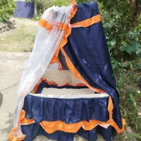 کالسکه . تخت . و کربر.کودک رنگ سورمه ای نارنجی.|اسباب و اثاث بچه|رامسر, |دیوار