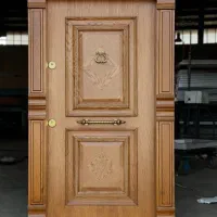 درب ضد سرقت دو لنگه پنجره upvc دوجداره،نرده کدP021|مصالح و تجهیزات ساختمان|چمستان, |دیوار