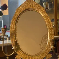 آینه شمعدان نقره