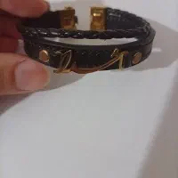 دستبند چرم با طرح خدا