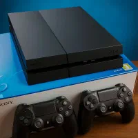 پلی۴ مدل بالا درحد نو ۲دسته فول بازی ps4 Fat500|کنسول، بازی ویدئویی و آنلاین|تهران, یافت‌آباد|دیوار