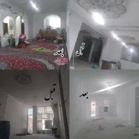 نقاشی ساختمان، کناف،درب و پنجره و تعمیرات ساختمانی|خدمات پیشه و مهارت|مرودشت, فاز اول شهرک فرهنگیان|دیوار