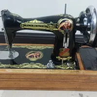 چرخ خیاطی قدیمی آنتیک پلی ماوت