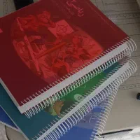 صحافی سیمی و منگنه کتاب و جزوه