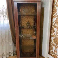 بوفه mdf و شیشه ای
