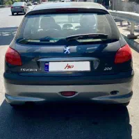 پژو ۲۰۶ تیپ ۲ مدل ۱۳۸۱ فرانسوی (کم‌کارکرد)