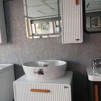 روشویی کابینتی و روشویی پایه دار در ابعاد مختلف|لوازم سرویس بهداشتی|رشت, حومه رشت|دیوار