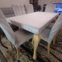 میز ناهار خوری ۶ نفره|میز و صندلی غذاخوری|تهران, تهرانپارس غربی|دیوار
