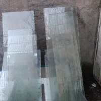 فروش چند قطعه شیشه در ابعاد و ضخامت های مختلف