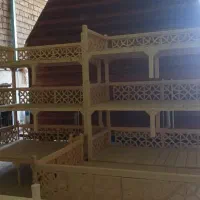 تخت چوبی سنتی|تخت و سرویس خواب|دزفول, |دیوار