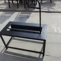 آتشدان و میز آتشدان باغی مدل روزیت دارا کر li989|مبلمان خانگی و میز عسلی|چهارباغ, |دیوار