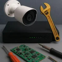 تعمیرات تخصصی دوربین های مداربسته و دستگاه DVR/NVR