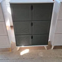 جاکفشی ۶ درب MDF جادار قهوه‌ای نو|جاکفشی، کمد، دراور|تهران, شهید رجایی|دیوار