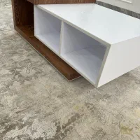 میز جلو مبلی و دو عدد عسلی|مبلمان خانگی و میز عسلی|شلمان, |دیوار