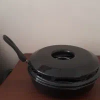 تنورک چند کاره یابخار پزیا کباب پزولگن استیل نو