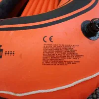 قایق بادی ۴نفره ۳۲۰کیلوگرم با پارو وپمپ برقی Intex|غواصی و ورزش‌های آبی|صحنه, |دیوار