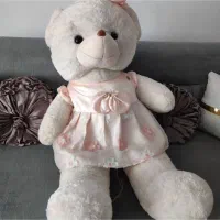 خرس.  شاسخین با خز خارجی