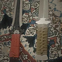 چاقو نینجایی|کلکسیون اشیاء عتیقه|تربتحیدریه, کلاته توکلی|دیوار