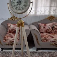 ساعت ایستاده کمد زیر تلویزیون