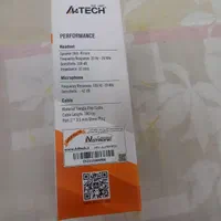 هدفون A4TECH آکبند|لوازم جانبی موبایل و تبلت|ری, شهید غیوری (ابن باویه)|دیوار