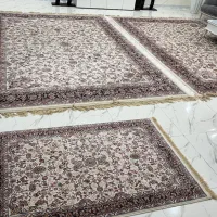 ۲ تخته فرش ماشینی قیطران و یدونه فرش ۱در ۱*۵